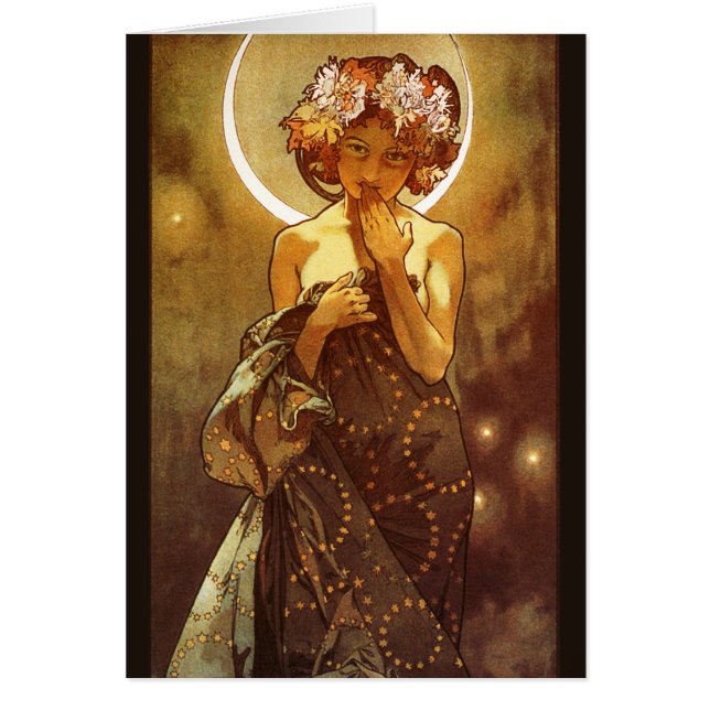 Alfons Mucha: Luna (Voorkant)