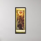 Alfons Mucha: Luna Canvas Afdruk (Voorkant)