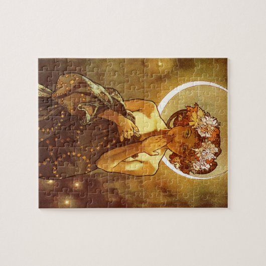 Alfons Mucha: Luna Legpuzzel (Horizontaal)