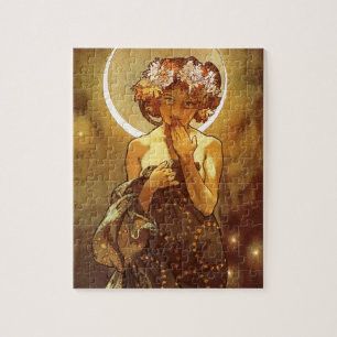 Alfons Mucha: Luna Legpuzzel