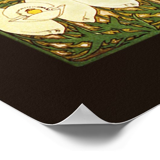 Alfons Mucha: Luna Poster (Hoek)