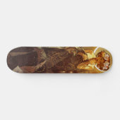 Alfons Mucha: Luna Skateboard (Horizontaal)