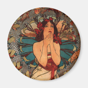 Alfons Mucha Monaco Monte Carlo Magneet
