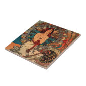 Alfons Mucha Monaco Monte Carlo Tegeltje (Zijkant)