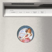 Alfons Mucha: Muse van schilderen Magneet (Insitu (Vaatwasser))