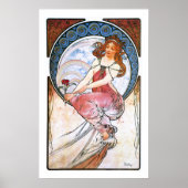 Alfons Mucha: Muse van schilderen Poster (Voorkant)