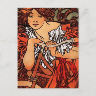 Alfons Mucha Perfecta Briefkaart