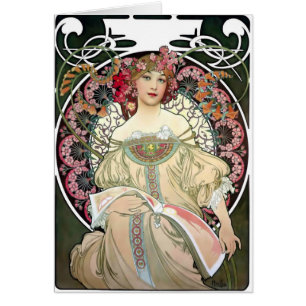 Alfons Mucha Reverie 1897