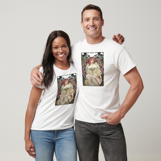 Alfons Mucha Reverie 1897 T-shirt (Unisex)