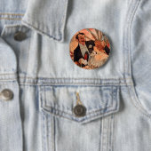 Alfons Mucha Ronde Button 5,7 Cm (In situ)