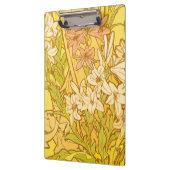 Alfonse Mucha Art Nouveau-bloemen Klembord (Links)