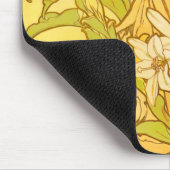 Alfonse Mucha Art Nouveau-bloemen Muismat (Hoek)