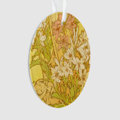 Alfonse Mucha Art Nouveau-bloemen Ornament (voorkant)