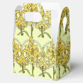 Alfonse Mucha Art Nouveau Lily Floral Pattern Bedankdoosjes (Geopend)
