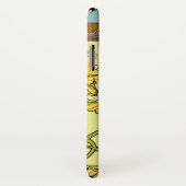 Alfonse Mucha Art Nouveau Lily Floral Pattern Case-Mate iPhone Case (Achterkant / rechts)