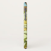 Alfonse Mucha Art Nouveau Lily Floral Pattern Case-Mate iPhone Case (Achterkant/links)