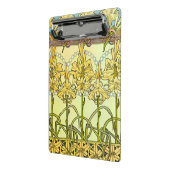Alfonse Mucha Art Nouveau Lily Floral Pattern Mini Klembord (Angled2)