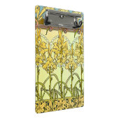 Alfonse Mucha Art Nouveau Lily Floral Pattern Mini Klembord (Schuin)