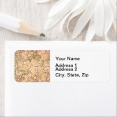 Alfonse Mucha Art Nouveau Peonies Etiket (Insitu)