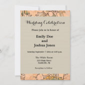 Alfonse Mucha Art Nouveau Peonies Kaart (Voorkant)