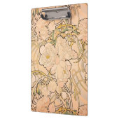 Alfonse Mucha Art Nouveau Peonies Klembord (Links)