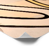 Alfonse Mucha Art Nouveau Peonies Poster (Hoek)