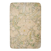 Alfonse Mucha Art Nouveau Pioenen Botanische Kunst Badmat (Voorkant Verticaal)