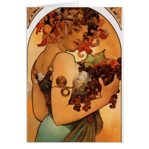 Alfonse Mucha Fruit