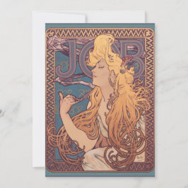 Alfonse Mucha Job Art Nouveau vrouw