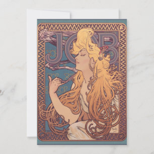 Alfonse Mucha Job Art Nouveau vrouw