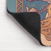 Alfonse Mucha Job Art Nouveau vrouw Muismat (Hoek)