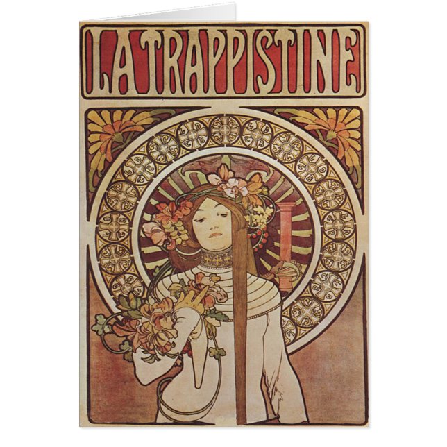 Alfonse Mucha Trappistine Nouveau (Voorkant)