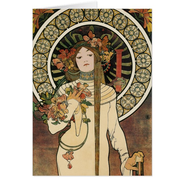 Alfonse Mucha Trappistine Nouveau (Voorkant)
