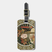 Alfonse Mucha Trappistine Nouveau Bagagelabel (Voorkant verticaal)