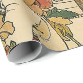 Alfonse Mucha Trappistine Nouveau Cadeaupapier (Rol Hoek)