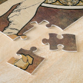 Alfonse Mucha Trappistine Nouveau Legpuzzel (Zijkant)