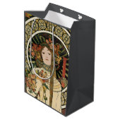Alfonse Mucha Trappistine Nouveau Medium Cadeauzakje (Achterkant Gekanteld)
