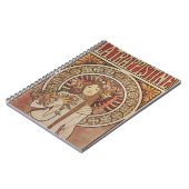 Alfonse Mucha Trappistine Nouveau Notitieboek (Linkerzijde)