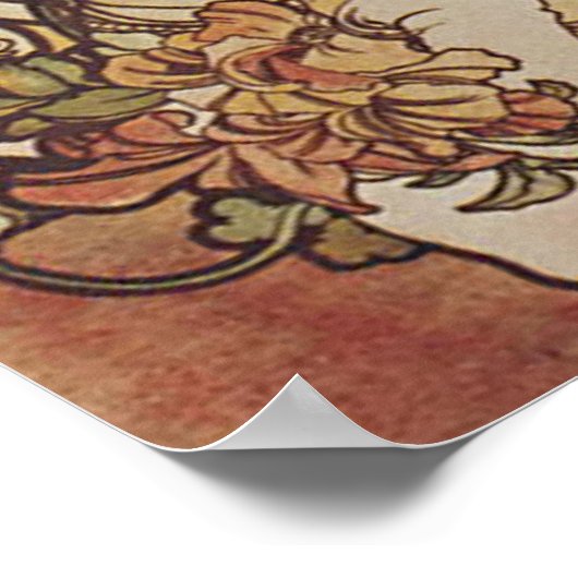 Alfonse Mucha Trappistine Nouveau Poster (Hoek)