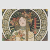Alfonse Mucha Trappistine Nouveau Tissuepapier (Voorkant)