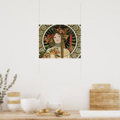 Alfonse Mucha Trappistine Nouveau Vintage Poster (Keuken)