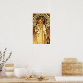 Alfonse Mucha Trappistine Nouveau Vintage Poster (Keuken)