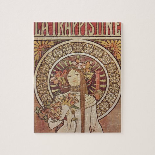 Alfonse Mucha Trappistine Nouveau Vintage Poster Legpuzzel (Verticaal)