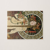Alfonse Mucha Trappistine Nouveau Vintage Poster Legpuzzel (Horizontaal)