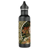 Alfonse Mucha Trappistine Nouveau Waterfles (Links)