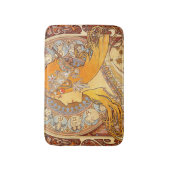 Alfonse Mucha Zodiac Art Nouveau Woman Badmat (Voorkant Verticaal)