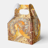 Alfonse Mucha Zodiac Art Nouveau Woman Bedankdoosjes (Voorkant Zijde)