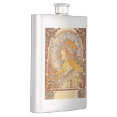 Alfonse Mucha Zodiac Art Nouveau Woman Flacon (Rechts)