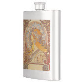 Alfonse Mucha Zodiac Art Nouveau Woman Flacon (Links)