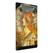Alfonse Mucha Zodiac Art Nouveau Woman Mini Klembord (Schuin)